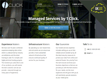 Tablet Screenshot of 1clickservices.co.uk